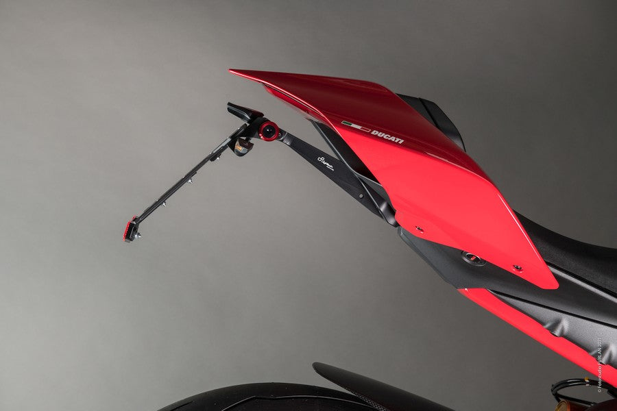 Lightech 'Race' License Plate Holder - Innovation meets Elegance - Ducati Panigale V4 2018-2020