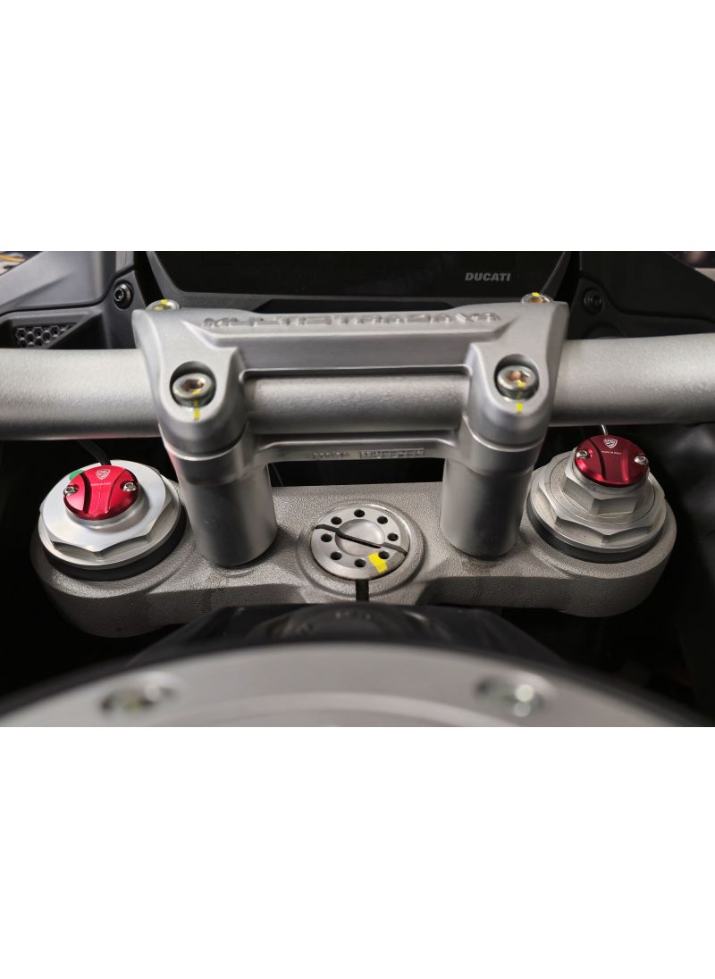 Fork Leg Plug Cover (1 pc.) - Ducati Multistrada V4 Rally (2025+)