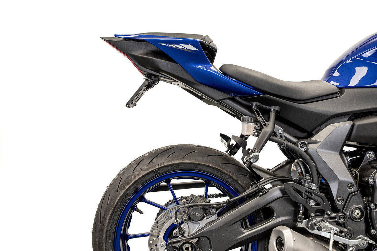 Verstelbare kentekenplaathouder Evotech - Yamaha YZF-R7 (2022 - 2025)