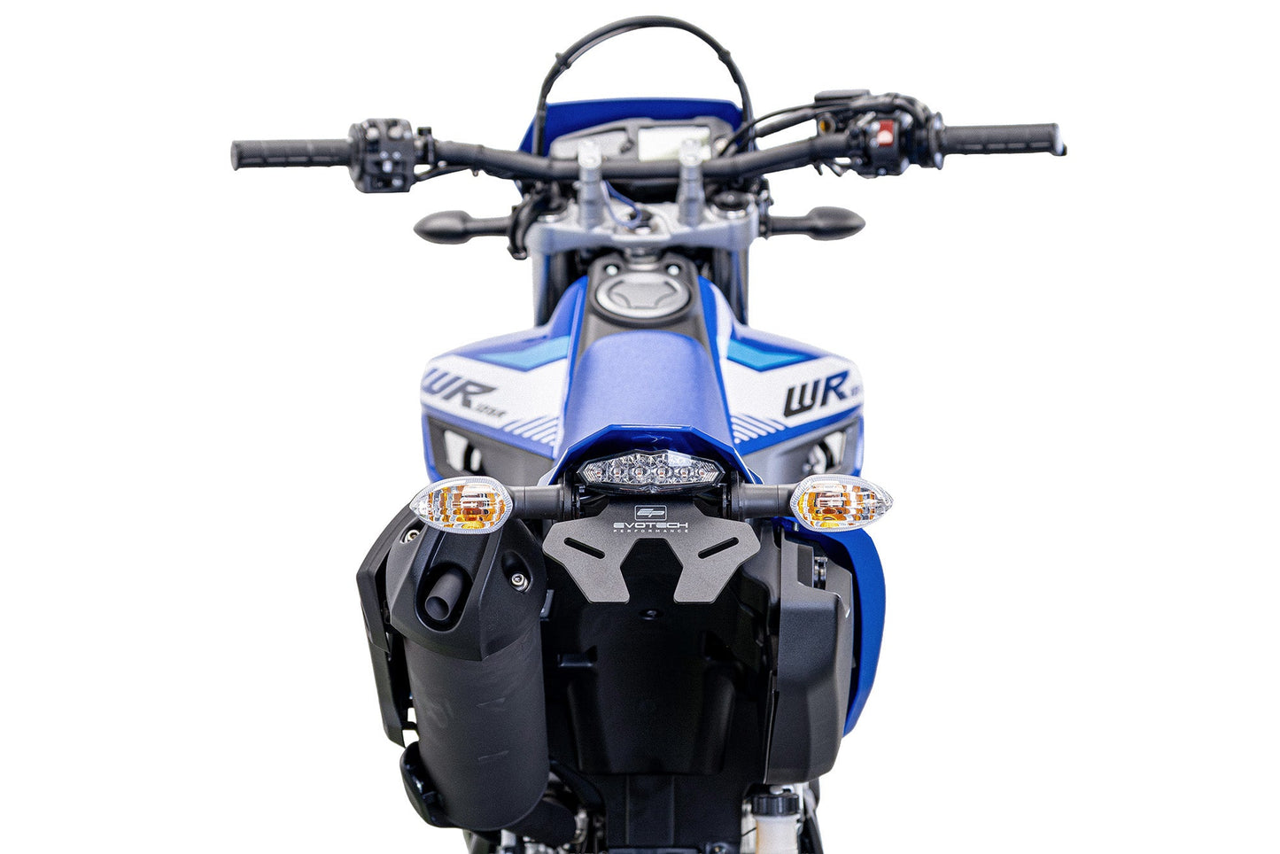 Kentekenplaathouder Evotech (Smoked Rear Light) - Yamaha WR125R (2026+)