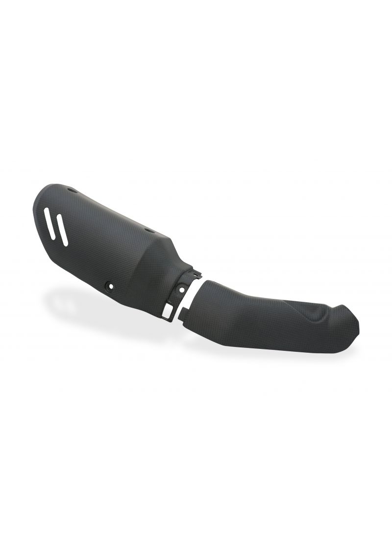 Exhaust Heat Shield Set (2 PCS) Matt Carbon Ducati Desertx 2022+ Ducati Desertx Rally (2024+)