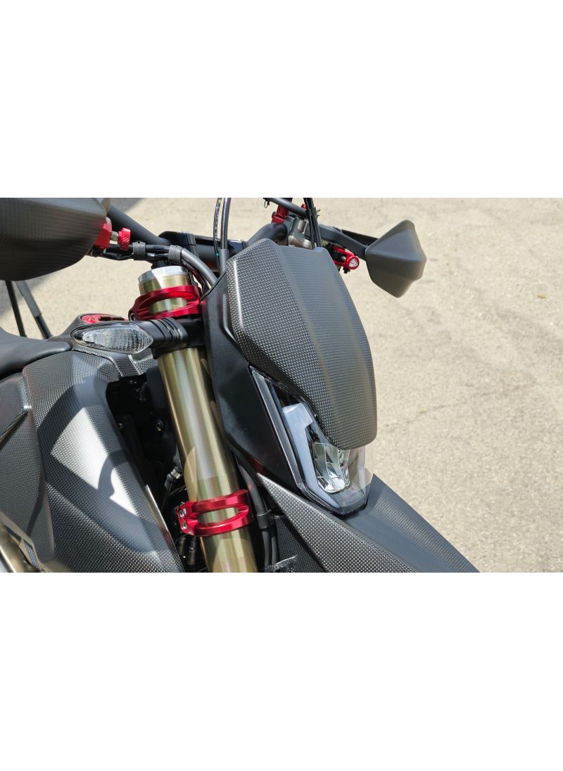 Windscreen Matt Carbon Ducati Hypermotard 698 Mono 2024+