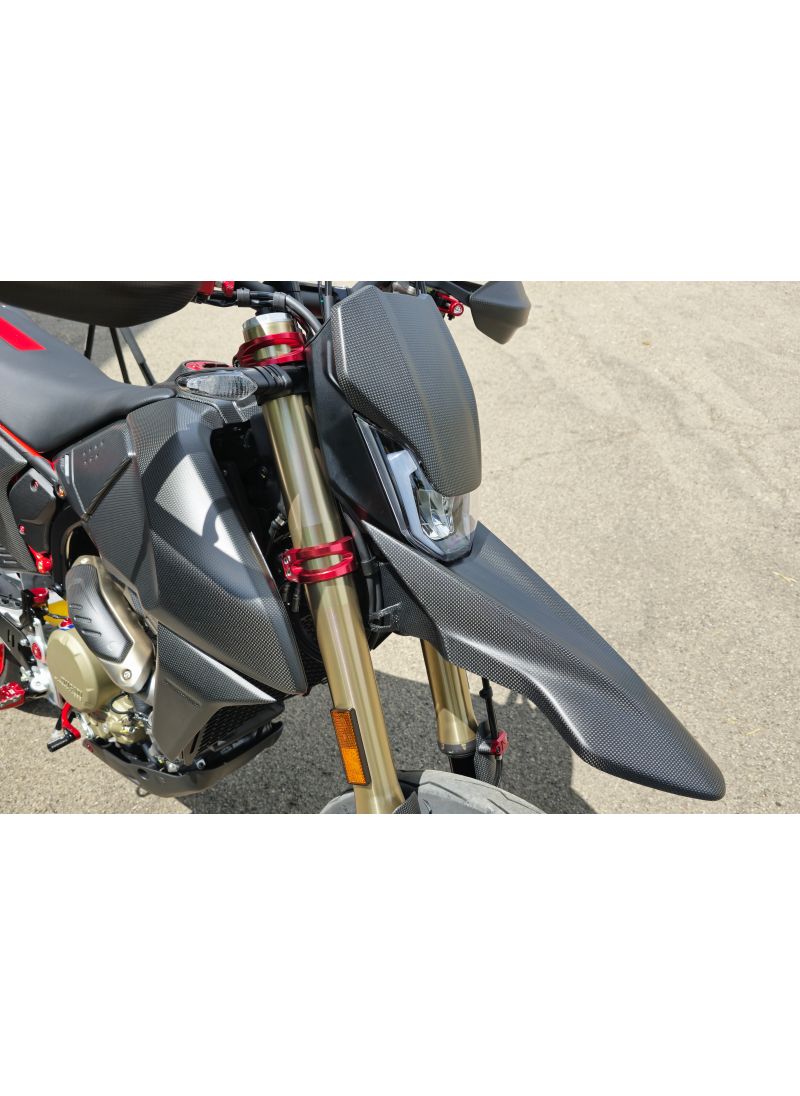 Front Fender Matt Carbon Ducati Hypermotard 698 Mono 2024+