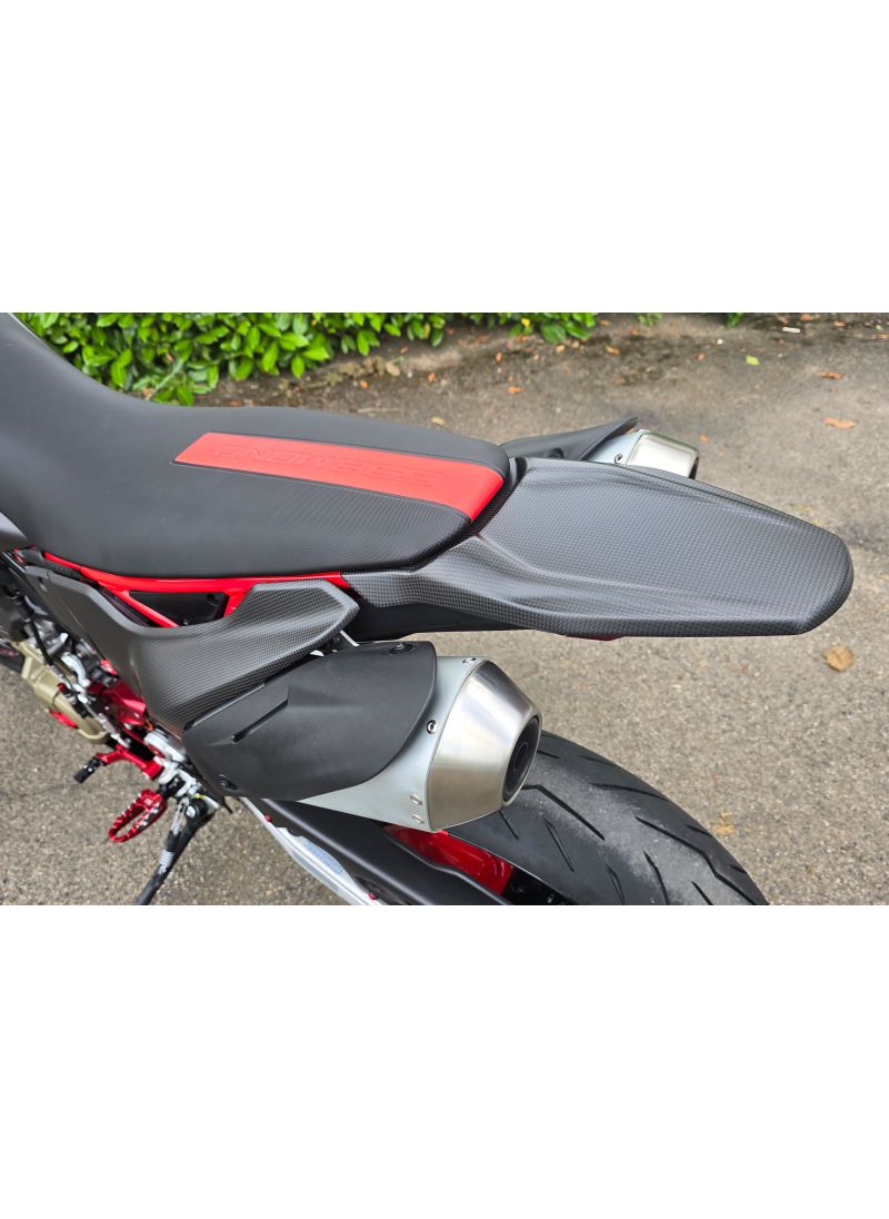 Tail Piece Matt Carbon Ducati Hypermotard 698 Mono 2024+