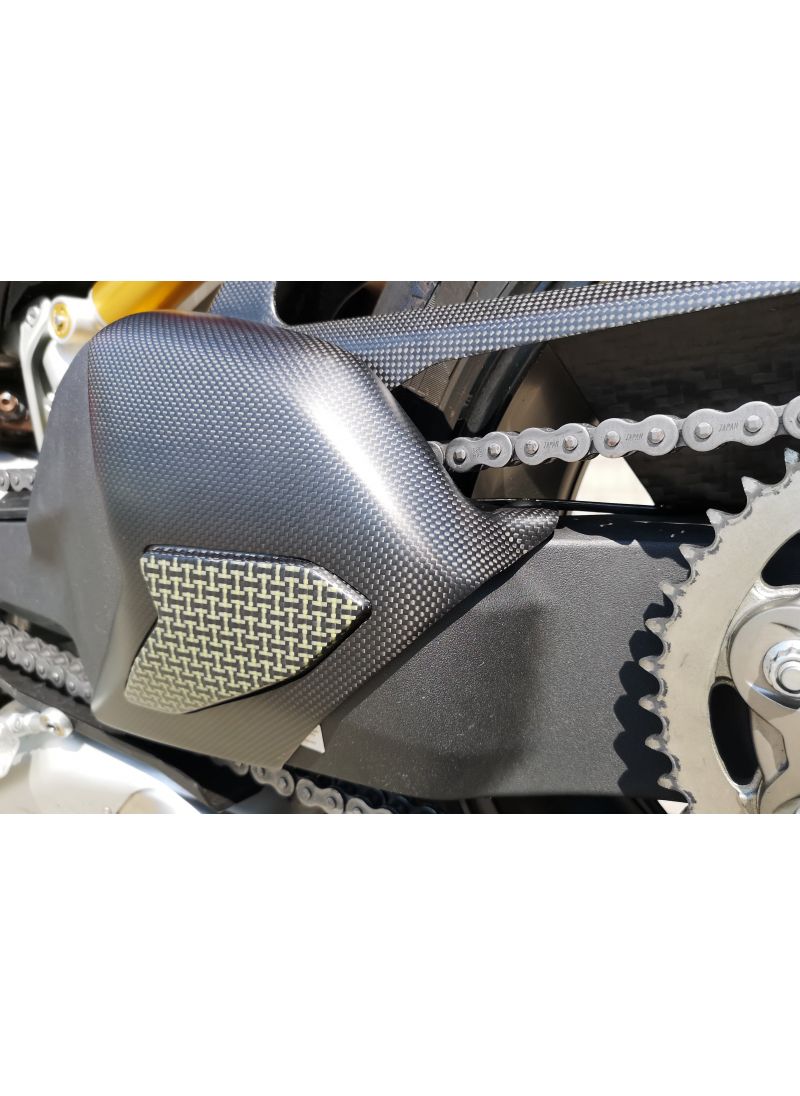Matt Carbon / Kevlar Swingarm Cover Panigale V4 V4S Ducati Panigale V4 (2018-2020)