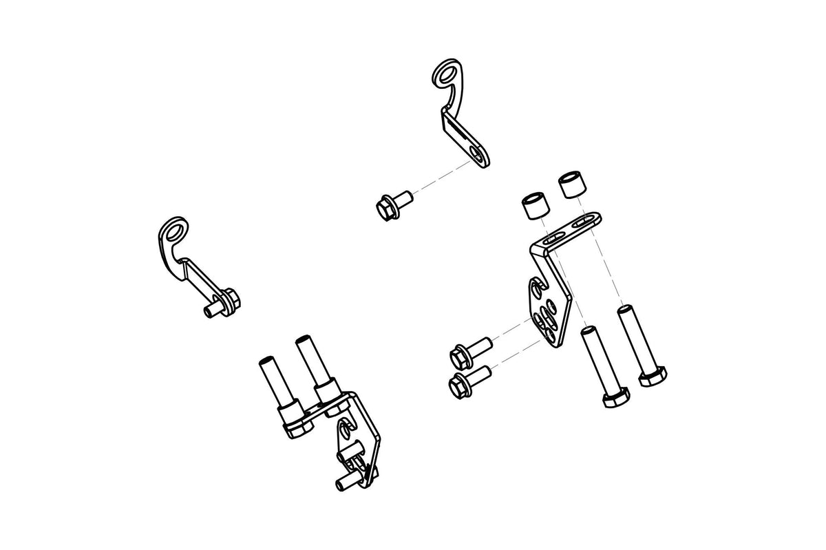 Adapters GP Luchtgeleiders Ducati Streetfighter V4 (2025+)