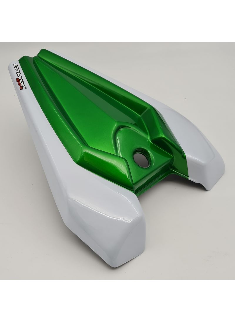 Tapa de asiento de ERMAX Z1000 2014-2021 Pearl Stardust White (25y) / Golden Blazed Green Demo