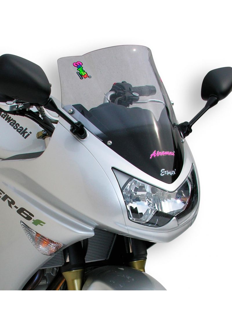 Ermax Stock Windschutzscheibe (Gesamthöhe 50 cm) für 2006-2008 ER6F