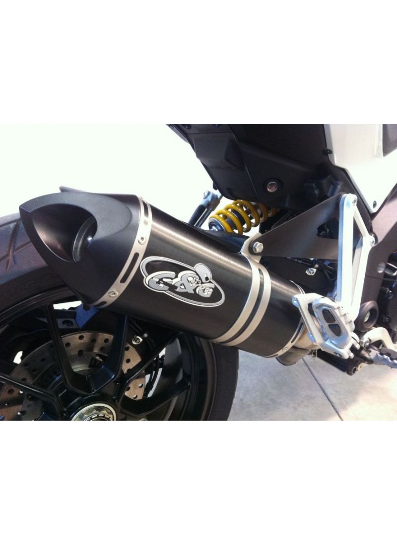 G & G Big Oval Full System Multistradada 1200