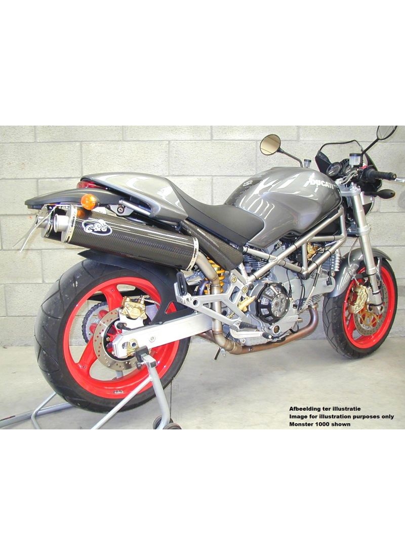 G&G Highmount Exhaust Kit Monster 600 750 900