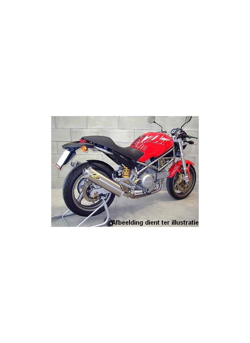 G&G Oval Exhaust Kit Monster 600 750 900
