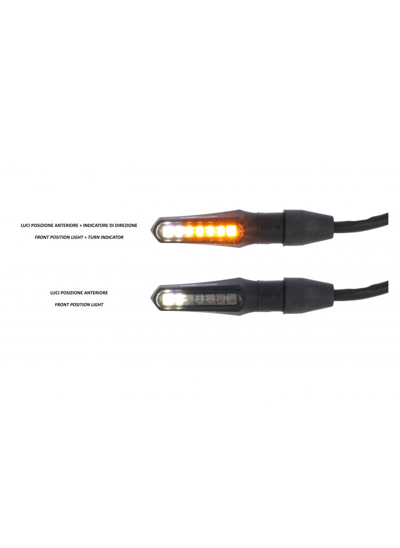 Indicator Position Light Kit 'Task' CNC Racing Aprilia Tuono V4 1100 RR (2017-2020)