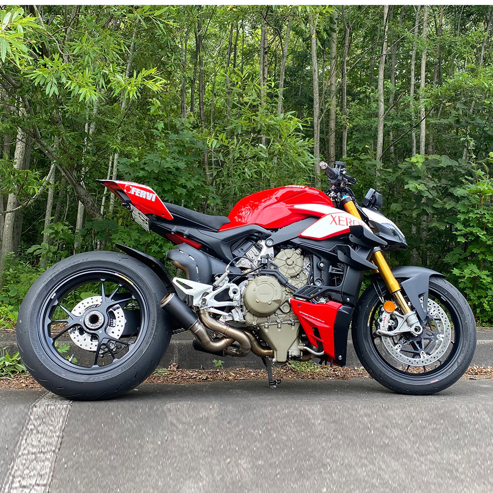 MGP slip-on Stinger uitlaat voor Panigale V4 en Streetfighter V4