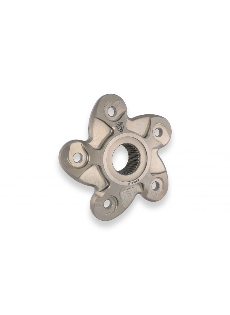 Titanium Back-tooth carrier 5-bouts (narrow rear axle) Ducati Monster S4R (2006-2009)
