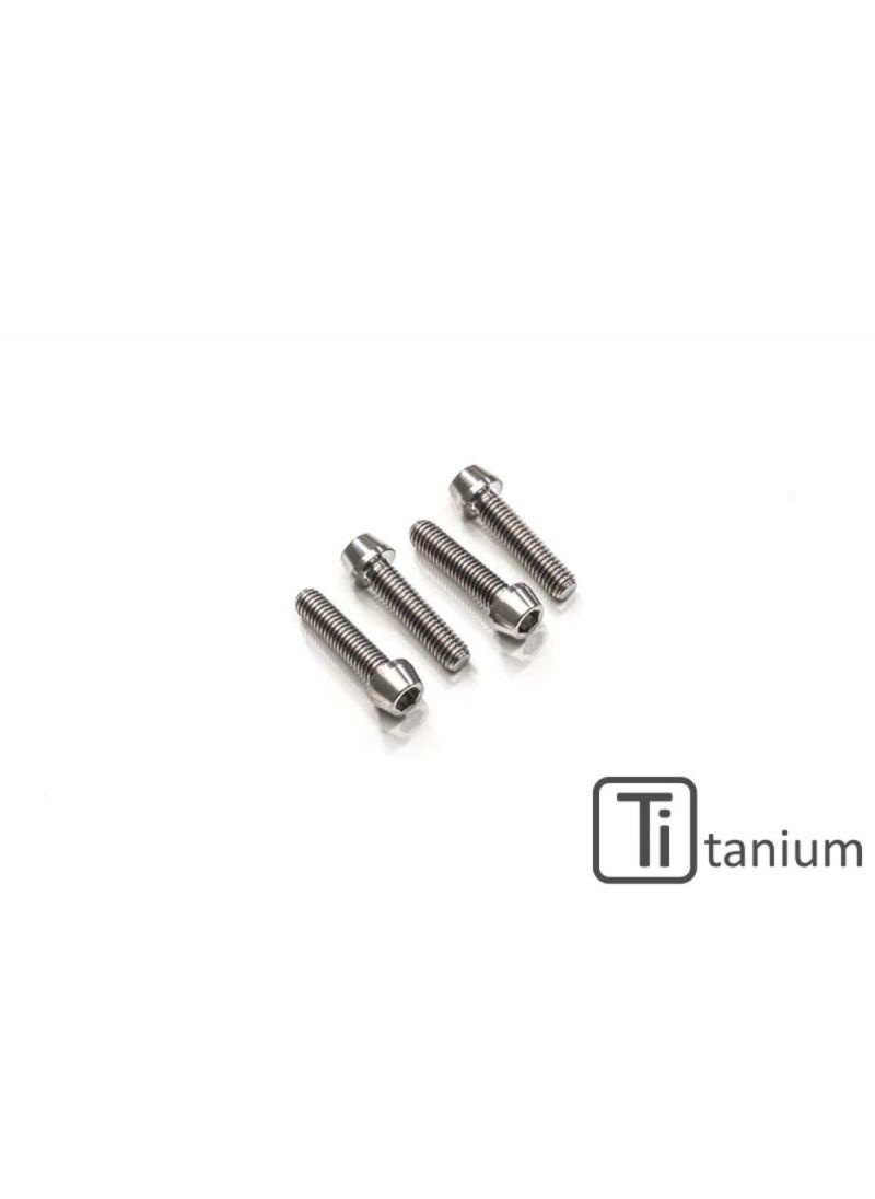 Schrauben -Lenkerklemme Set M8x25 (4 Stcs.) - Titanium Ducati Scrambler Classic (2019-2020)