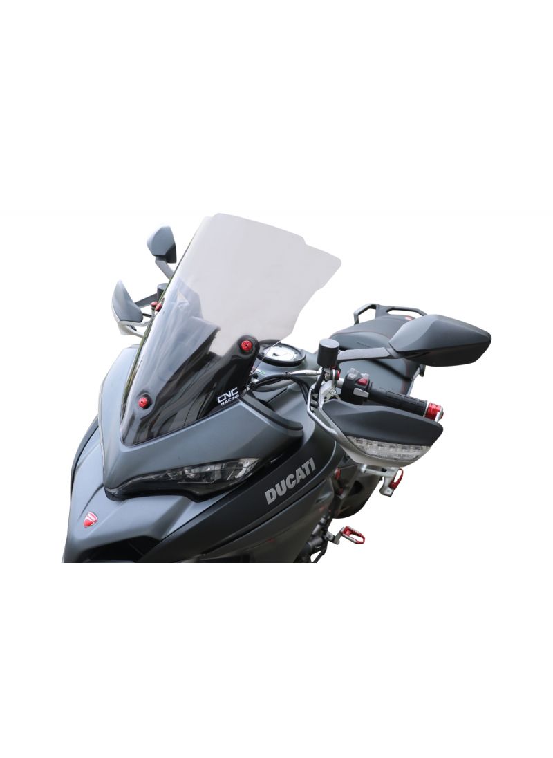 Touring Windshield Light Smoke Ducati Multistrada 950 1200DVT 1260 and V2 Ducati Multistrada 1260 Pikes Peak (2018-2020)