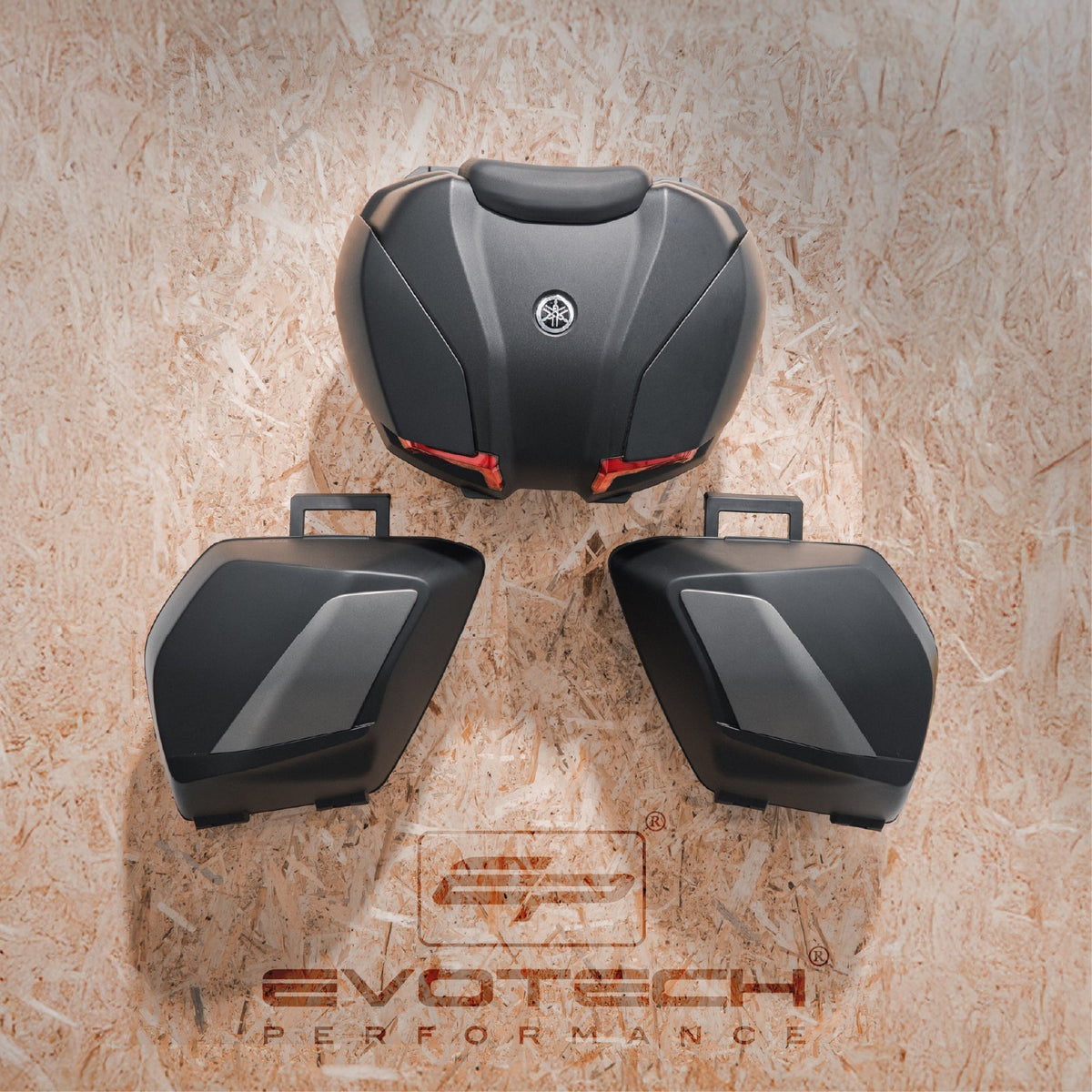Evotech wall mounts for side cases and top cases