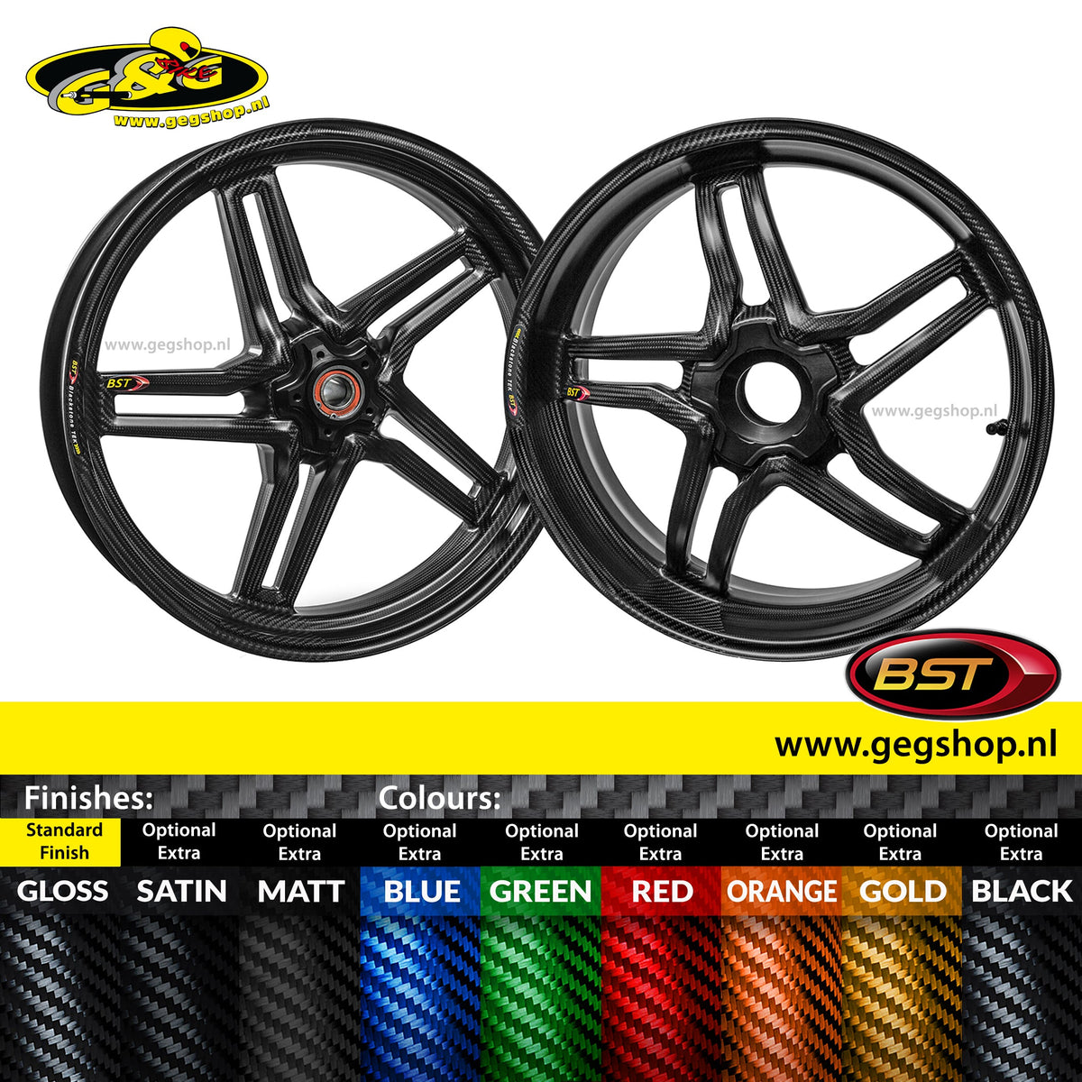 BST BlackStoneTek carbon wheels