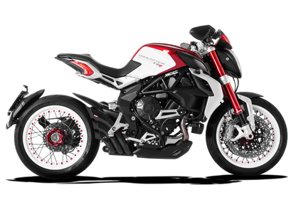 HP Corse Auspuffhydrotre Satin Kohlenstoffabdeckung MV Agusta Brutale 800 2016 - 2020