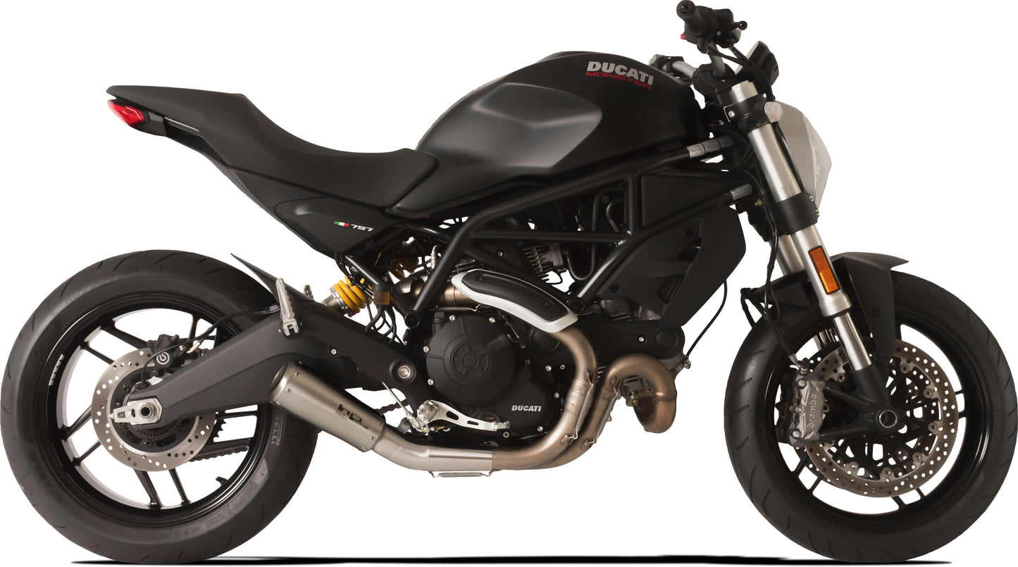 HP Corse Exhaust GP07 Satin Ducati Monster 797 2017-2020