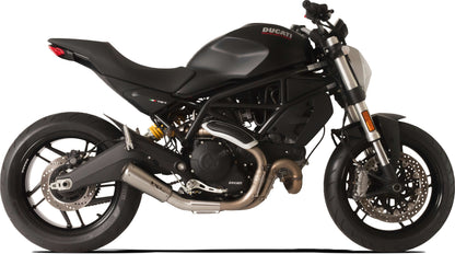 HP Corse Exhaust GP07 Satin Ducati Monster 797 2017-2020