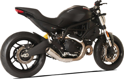 HP Corse Exhaust GP07 Satin Ducati Monster 797 2017-2020