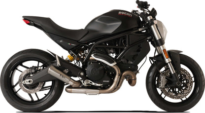 HP Corse Auspuff GP07 Satin Ducati Monster 797 2017-2020
