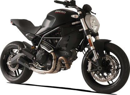 HP Corse Exhaust GP07 Black Ducati Monster 797 2017-2020