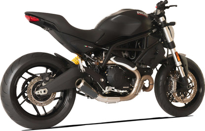 HP Corse Exhaust GP07 Black Ducati Monster 797 2017-2020