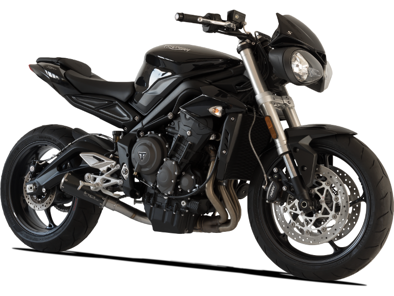 HP Corse Expace GP07 Black Triumph Street Triple 765 2017-2022