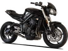 HP Corse Exhaust GP07 Black Triumph Street Triple 765 RS 2017-2022