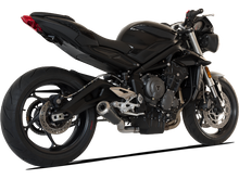 HP Corse Exhaust GP07 Black Triumph Street Triple 765 R 2017-2022
