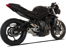 HP Corse Exhaust GP07 Satin Triumph Street Triple 765 2017-2022