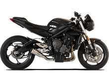 HP Corse Exhaust GP07 Satin Triumph Street Triple 765 RS 2017-2022