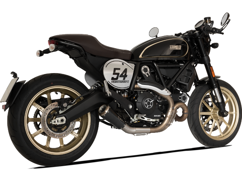 HP Corse Exhaust GP07 Black Ducati Scrambler 803 2015-2016