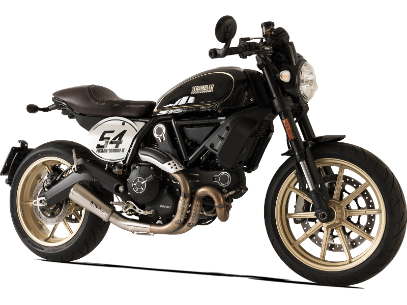 HP Corse Auspuff GP07 Satin Ducati Scrambler 803 2015-2016