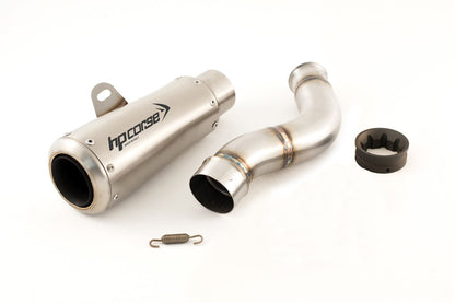 HP Corse Exhaust GP07 Satin Triumph Street Triple 765 R 2017-2022
