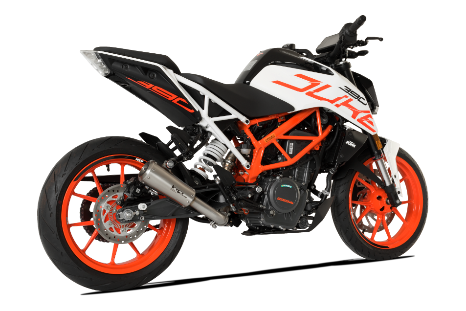 HP Corse Exhaust GP07 Satin KTM Duke 390 2017-2020