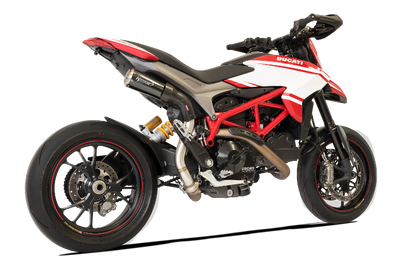 HP Corse Exhaust GP07 Black Ducati Hypermotard 821 2013-2016
