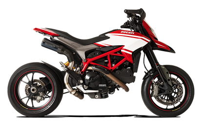 HP Corse Exhaust GP07 Black Ducati Hypermotard 821 2013-2016