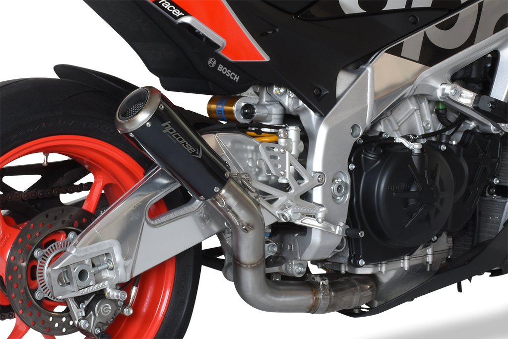 HP Corse Exhaust GP07 Satin Aprilia Tuono V4 2017-2018