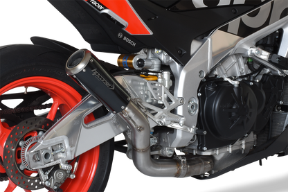 HP Corse Exhaust GP07 Satin Aprilia Tuono V4 2017-2018