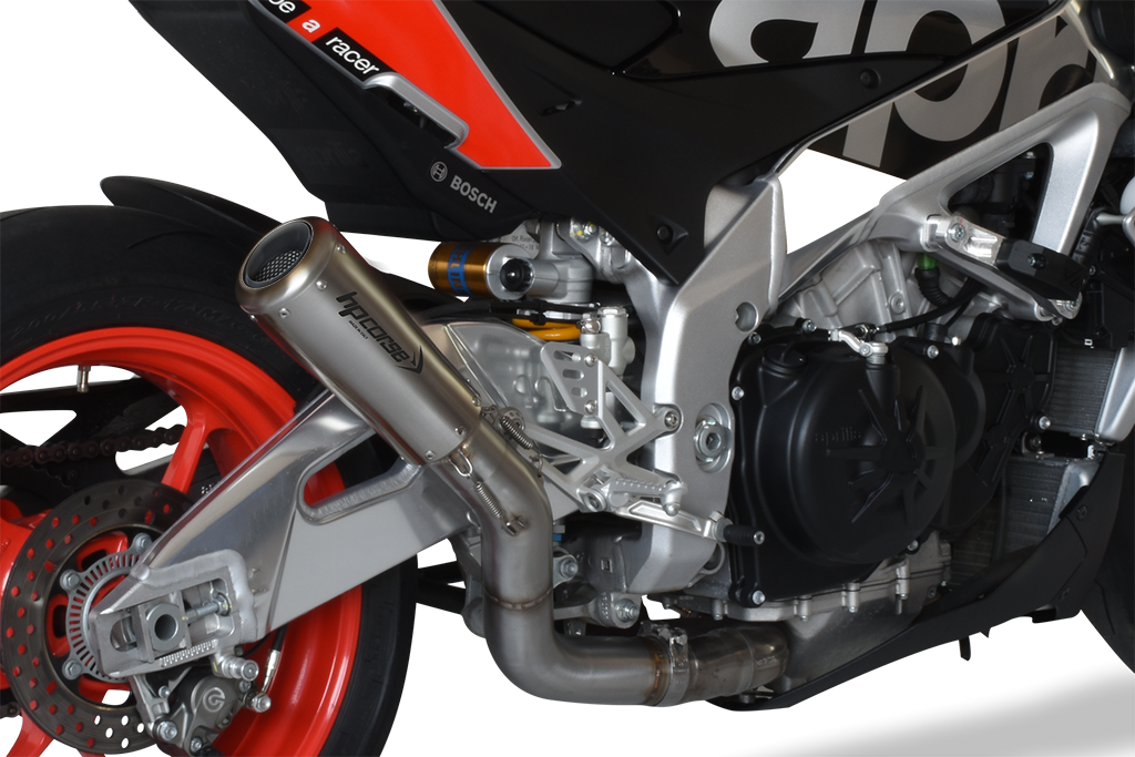 HP Corse Exhaust GP07 Satin Aprilia Tuono V4 2017-2018