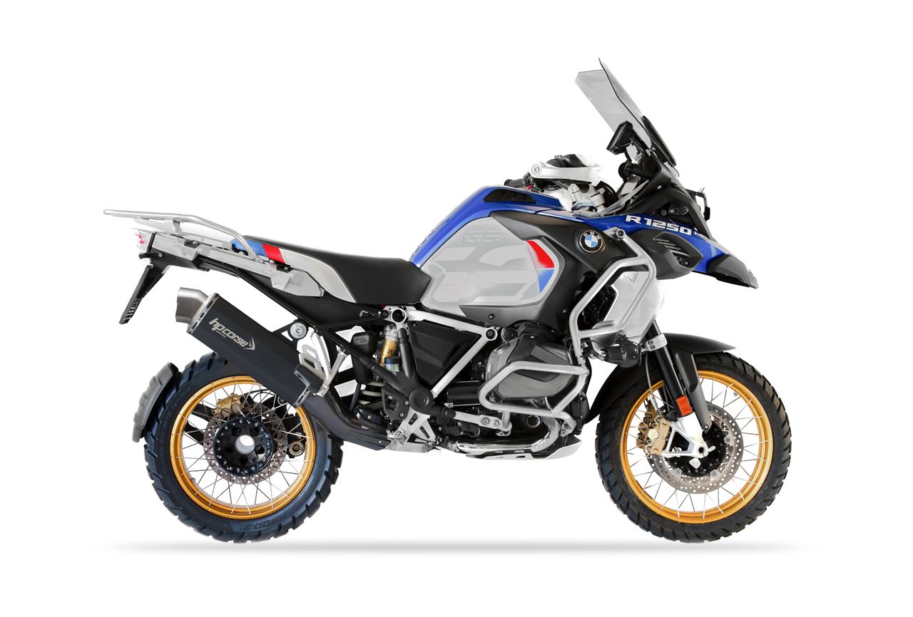 HP Corse Exhaust 4-track R Black BMW R 1250 GS 2019-2023