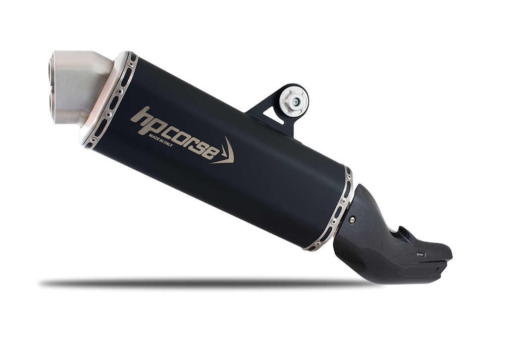 HP Corse Exhaust 4-track R Black BMW R1200GS 2013-2018