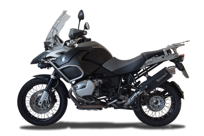 HP Corse Exhaust 4-track R Black BMW R 1200 GS 2004-2009