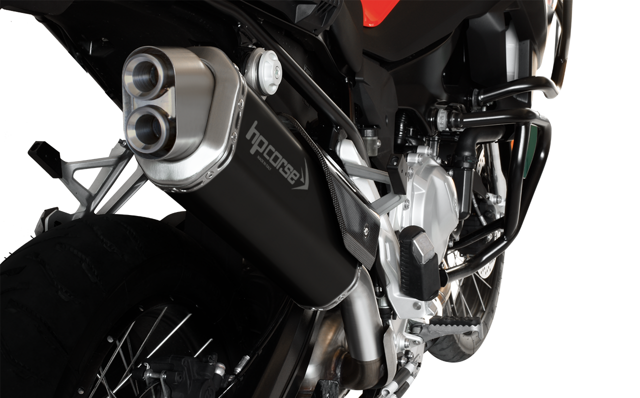 HP Corse Exhaust 4-track R Black BMW F 850 ​​GS 2018-2020