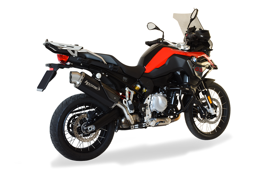 HP Corse Exhaust 4-track R Black BMW F 850 ​​GS 2018-2020