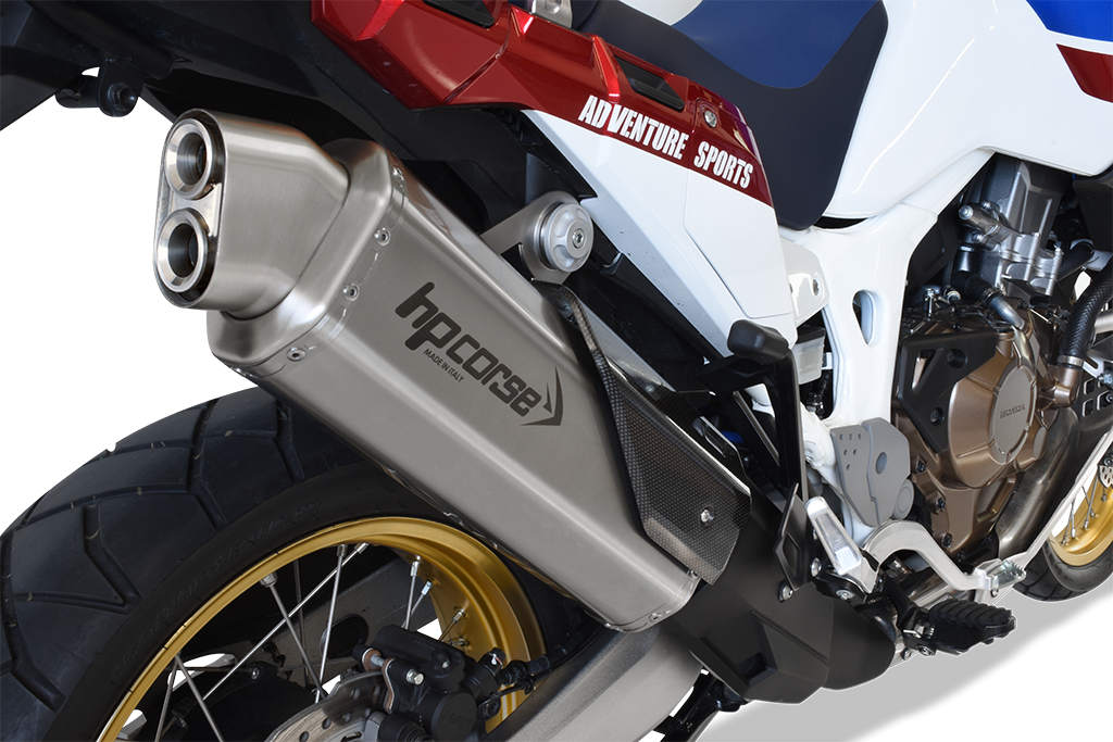 HP Corse Auspuff 4-Track R Titanium Honda CRF 1000 Afrika Twin 2020+