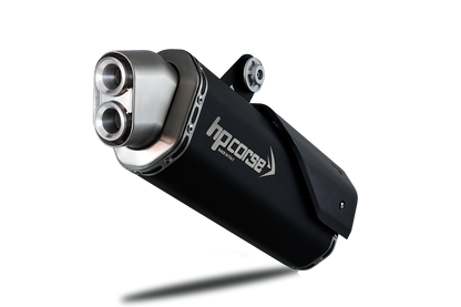 HP Corse Exhaust 4-track R Black Triumph Tiger 800 XC 2015-2017